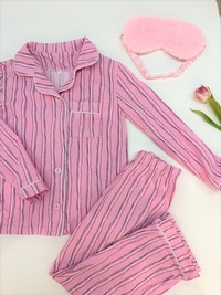 Пижама для девочек "Розовая полоска"