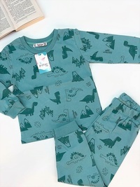 Пижама для мальчиков "Динозаврики 2"